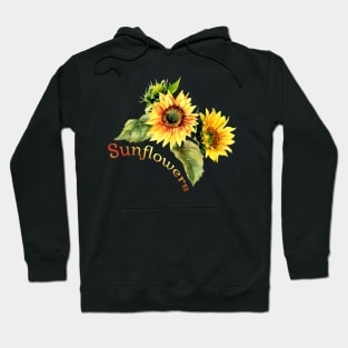 Sunflowers -Bouquet of Sunflowers Hoodie